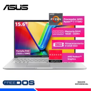 Laptop ASUS VivoBook M1502YA-NJ107 Ryzen 7 7730U 16GB 512GB SSD 15.6" FHD