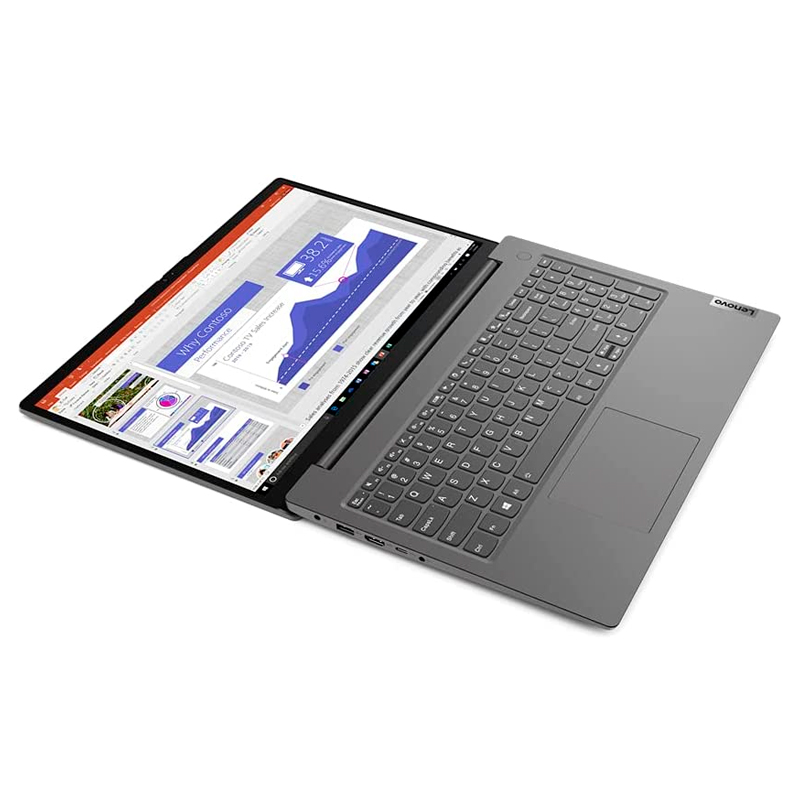 Notebook Lenovo V15 G4 AMN 15.6" FHD Ryzen 3 7320U 8GB 256GB SSD FreeDOS – Gris Arctic - Imagen 2