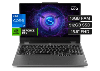 Notebook Lenovo LOQ 15IRX9 Core i7-13650HX RTX 4050 16GB 512GB SSD 15.6″ FHD IPS – Rendimiento gamer y productividad avanzada