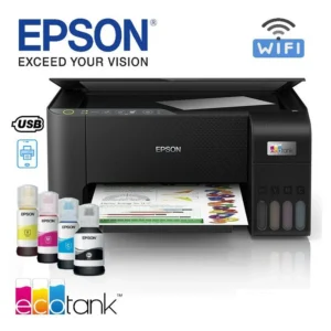 Multifuncional Epson EcoTank L3250 Wi-Fi, USB 2.0, Impresora, Copiadora y Escáner | Alta Velocidad y Eficiencia