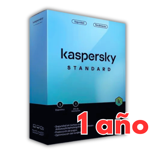 Antivirus Kaspersky Standard Licencia Digital Original 1 Año