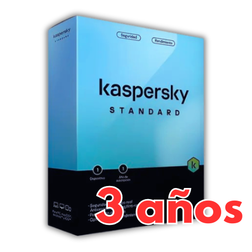 Antivirus Kaspersky Standard Licencia Digital Original 3 Años